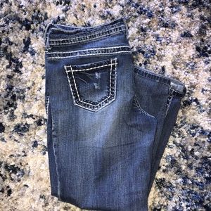 Cropped maurices jeans